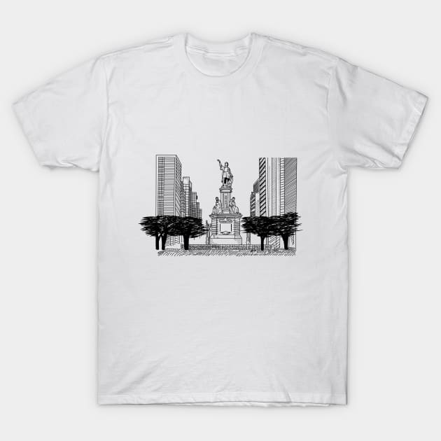 Monumento T-Shirt by Digilogos